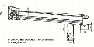 Terrassendach mit integrierter Markise